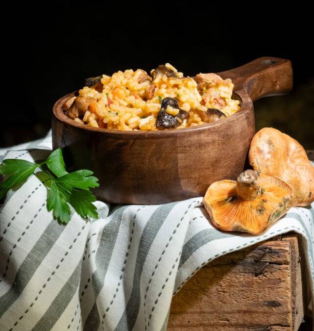 Arroz de Tortulhos, Chícharos e Serralhas