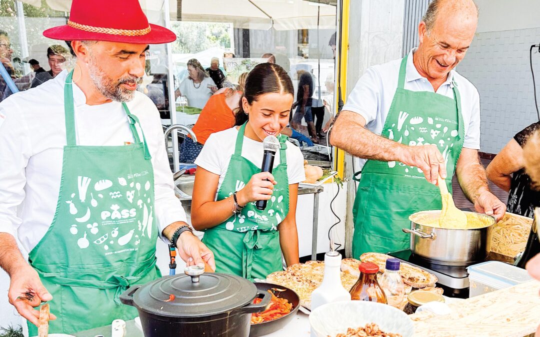 Showcookings para incentivar hábitos alimentares sustentáveis